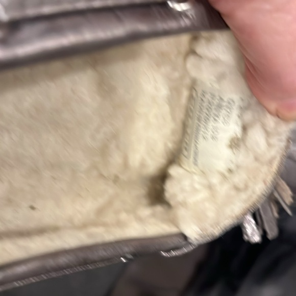 Coach Anita slippers silver metallic size 10 - Picture 7 of 10